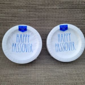 Rae Dunn Passover plates